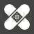 Band Aid Glyph Inverted Icon - IconBunny