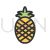 Pineapple Line Filled Icon