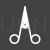 Dentist Tool I Glyph Inverted Icon