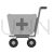 Medical Cart Greyscale Icon