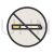 No Smoking Sign Line Filled Icon