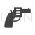 Gun Glyph Icon