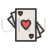 Cards Line Filled Icon