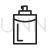 Perfume Bottle Line Icon