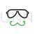 Hipster Man Line Green Black Icon