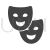 Theater Glyph Icon