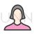 Woman Line Filled Icon