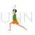 Yoga Pose V Flat Multicolor Icon