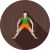 Fitness Flat Shadowed Icon