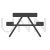 Wooden Bench Glyph Icon