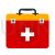 First Aid Box Flat Multicolor Icon