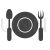 Meal Glyph Icon