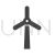 Windmill Glyph Icon - IconBunny