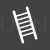 Ladder Glyph Inverted Icon