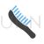 Hairbrush Blue Black Icon
