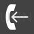 Incoming Call Glyph Inverted Icon
