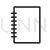 Notebook Line Icon