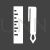 Stationery Items Glyph Inverted Icon