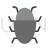 Bug Report Greyscale Icon