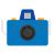 Camera Enhance Flat Multicolor Icon