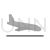 Flight Land Greyscale Icon