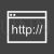 HTTP Line Inverted Icon