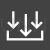 Input Glyph Inverted Icon