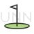 Golf Line Filled Icon