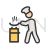 Chef Line Filled Icon