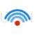 WiFi Connection Flat Multicolor Icon