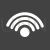 WiFi Connection Glyph Inverted Icon
