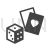 Casino Games Glyph Icon