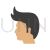 Hairstyle I Flat Multicolor Icon