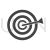 Dartboard Glyph Icon