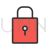 Lock Line Filled Icon