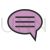 Chat Bubble Line Filled Icon