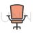 Office Chair Line Filled Icon