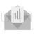 Email Marketing Greyscale Icon