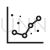 Dotted Graphs Line Icon
