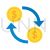 Move Currency Flat Multicolor Icon