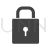 Lock I Glyph Icon