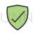 Protected Line Filled Icon