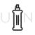 Spray Bottle Line Icon
