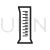 Measuring Cylinder Line Icon