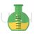 Round Bottom Flask Flat Multicolor Icon