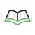 Open Book Line Green Black Icon