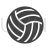 Volley ball Glyph Icon - IconBunny