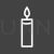 Candle Line Inverted Icon