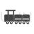 Toy Train Glyph Icon