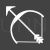 Archery Glyph Inverted Icon